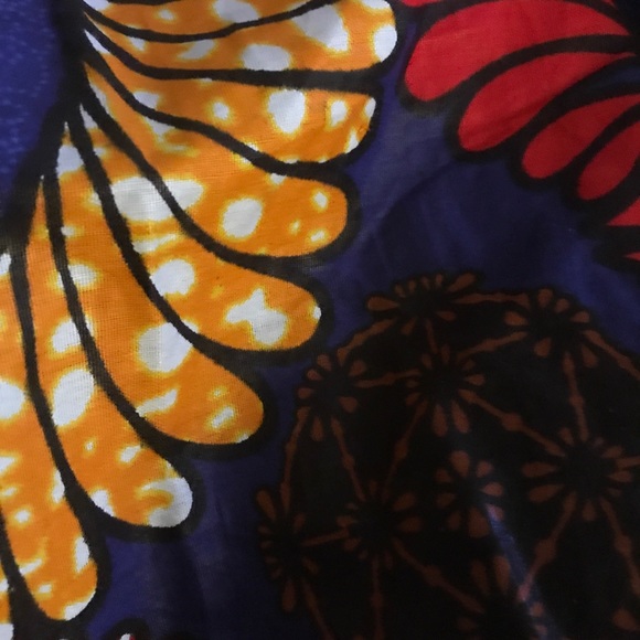 Ankara Maxi Wax Skirt - Picture 3 of 5